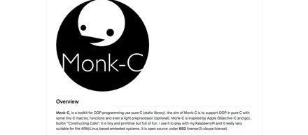 Introduce Monk-C