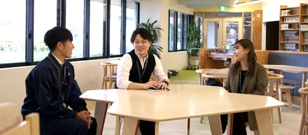 若手職員座談会 ～地域に根ざす役場の仕事とそれぞれのプライベート～