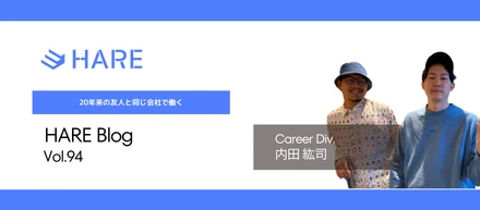 20年来の友人と同じ会社で働く
