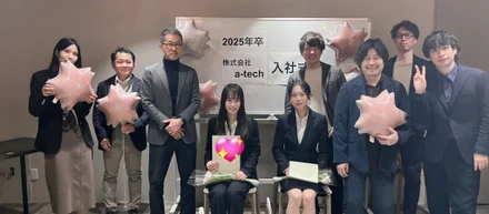 Welcome to a-tech！*入社式を開催しました