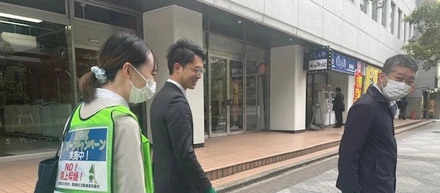 芝地区クリーンキャンペーンに参加しました(春)