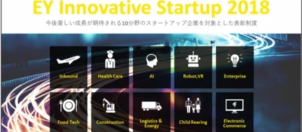 "EY Innovative Startup 2018"を受賞しました！