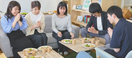ランチパーティー開催！初収穫と食卓の協創