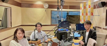 NHKラジオ番組『Nらじ』に代表 八木が出演しました