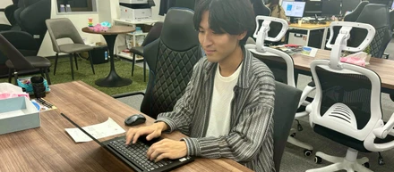 【社内インタビュー】～インターン編～データ分析マスターの森本くん