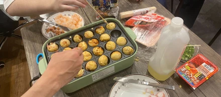 第1回たこ焼きパーティーを開催しました