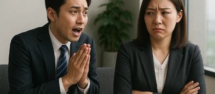必死にお願いする営業って楽しい？？