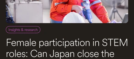 STEM分野における女性の参画