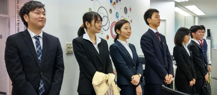 【速報！】サクラサク！2018年度新入社員の入社です！