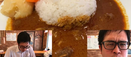 激辛カレー＜成田氏悶絶＞＠五反田