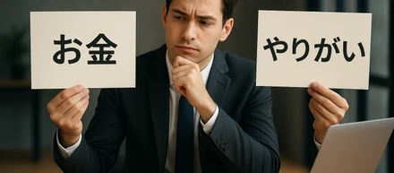 「お金とやりがい」どっちが大事？？