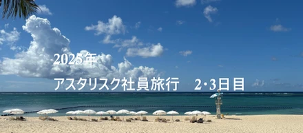 2025年 🦀沖縄社員旅行🪼 ～2・3日目～