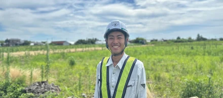 重機に憧れて始まった土木工事監督3年目　ものづくりの会社 新発田建設社員インタビュー