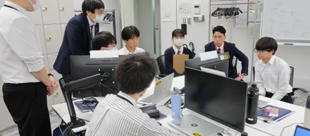 新潟工業高等学校 IT工学科の皆様が会社見学に来社されました