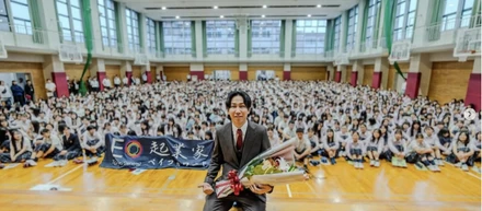 「夢は叶う。その証明を、母校で。」JOKER’S代表・松村拓馬が高校の母校で語った、“挑戦する人を応援する”という生き方。