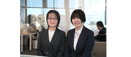 入社2年目の新卒2人が振り返る、就活中から現在に至るまで