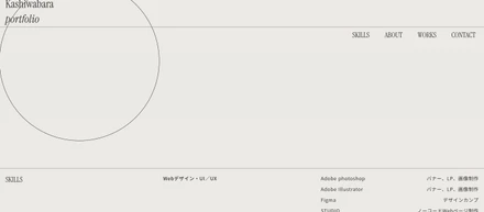 ポートフォリオサイトの作成