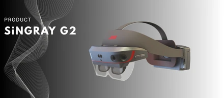 ≪product (私たちの製品) ≫ 産業現場を変えるARグラス「SiNGRAY G2」