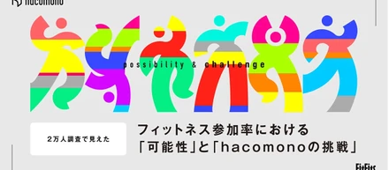 フィットネス参加率7%の現状と可能性。2万人調査で見えた3つのポテンシャル層と新規toC向けサービスFitFits（フィットフィッツ）の挑戦