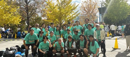 走って、応援して、ハンバーガー！狂喜RUN部　ITチャリティ駅伝2025