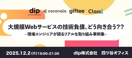 『バイトル』『giftee』など...大規模webサービスの技術負債へのリアルな向き合い方を語ります