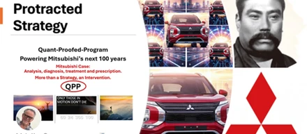 MITSUBISHI – THE PROTRACTED STRATEGY Quant-Proofed-Program (QPP). Powering Mitsubishi’s next 100 years.