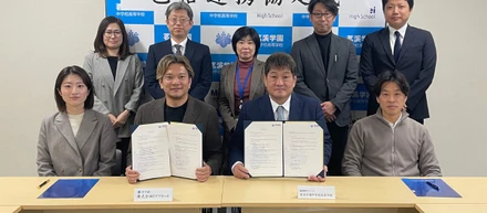 茗溪学園中学校高等学校と留学エージェント「スマ留」が包括連携協定を締結