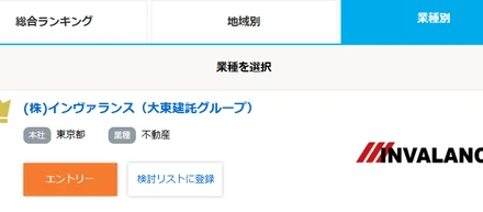 マイナビ2026不動産業界PVランキング5位獲得！