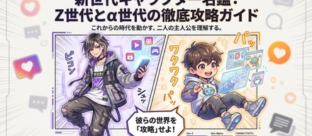 最新レポート「新世代キャラクター名鑑：Z世代とα世代の徹底攻略ガイド」を公開