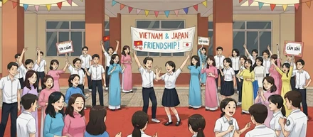 だから、私は日本の学生をベトナムへ連れて行きたい。