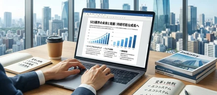 SES業界について記事アップを開始しました