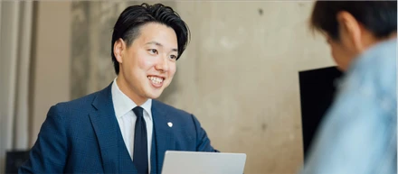 仲介事業部の部長に、今年の目標を聞いてみた