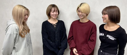 史上最速デビュー更新！新卒スタイリスト4名に聞く、デビュー後のリアル