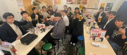【新年会レポ】仕事終わりに集まったら、気づけばずっと笑ってました。