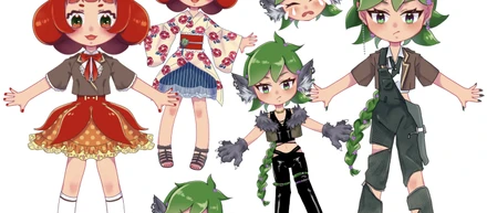 [お仕事]キャラクターデザイン