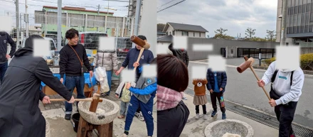 【株式会社ライコン/ポロック】会社合同餅つき大会！！