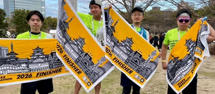 大阪マラソン２０２６　アプリズムメンバーが完走！