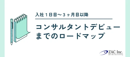 コンサルデビューまでのロードマップ