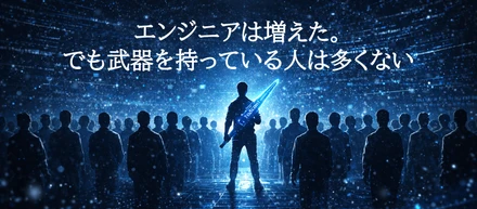 エンジニアは増えた。でも武器を持っている人は多くない