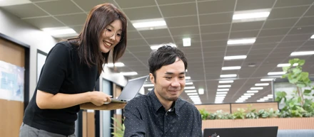仕事の裁量も、評価制度も、教育制度も、助け合う風土も。同業他社から転職した2人が口を揃えて言う、RGFの魅力。