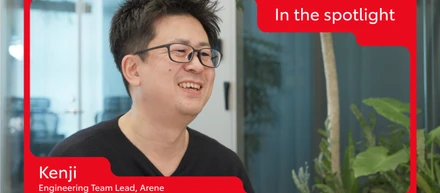 スポットライト：Kenji、エンジニアリングチームリード、 Arene