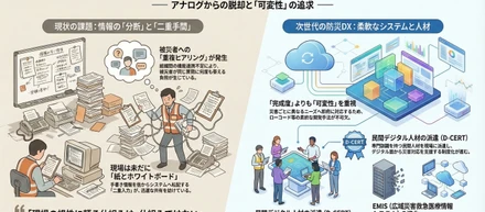 防災を、気合いと紙と善意で回すのはもうやめよう。