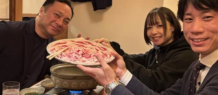 モバイルソリューション営業部　第6期第2Q達成者お食事会