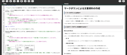 スライドも作れるマークダウンエディタを開発していたので記事にしました