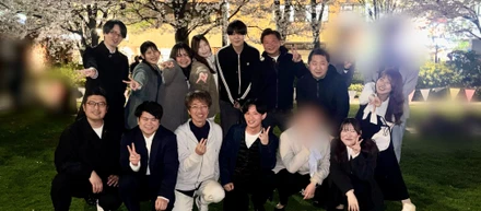 【イベント】久しぶりに集合！夜桜お花見会を開催しました🌸