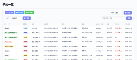 レンタカー事業の業務効率化のため管理画面を開発し、オペレーションコストを削減