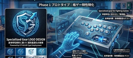 【eスポーツ Specialized Gear: 身体特性に合わせた専用機】