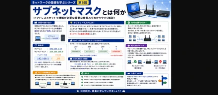 NWキホンのキ 第6回：サブネットマスク
