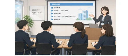 新卒社員入社研修を行いました
