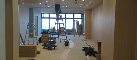 工事の最初から最後まで。縁の下の電気工事